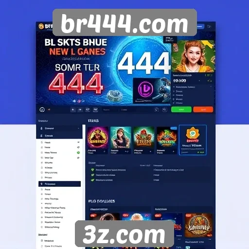 Funcionalidades inovadoras do site br444.com para jogadores