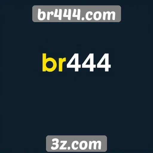 Interface do usuário do br444.com em revisão