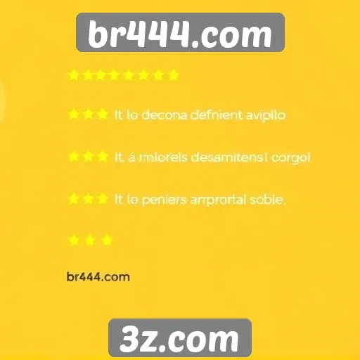 Avaliações de usuários sobre br444.com em destaque